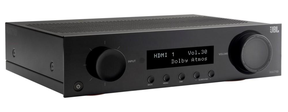 JBL MA710 SÍŤOVÝ 7.2 KANÁLOVÝ AV RECEIVER DOMÁCÍHO KINA 110 W 8K Wi-Fi Bluetooth Dolby Atmos, JBL by HARMAN