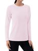 KEFITEVD Long Sleeve UPF Fitness Solid Size L Women's Quick-Drying T-Shirt, 50+, Lightweight, Cool, Dry, Undershirt, Wear, Hiking, Innerwear, Color,