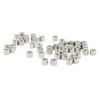 50PCS Round Connector Nuts 304 Stainless Steel M3 Female Thread Cylindrical Coupling Nut