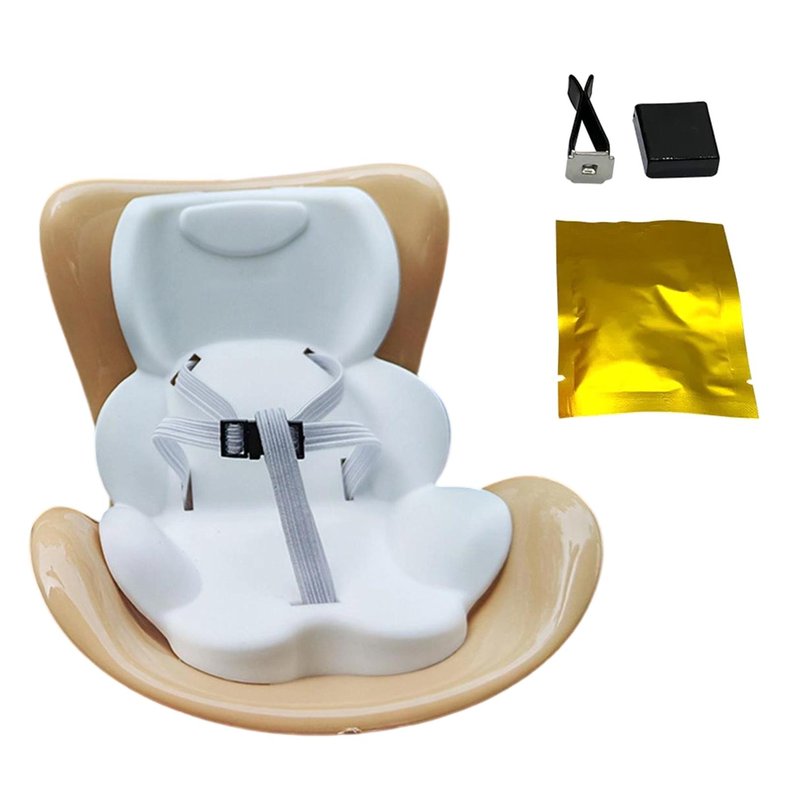 

Car Vent Mount Seat with Safety Belt System for Displaying 4-6Inch Plush Dolls Includes Freshener Holder