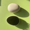 [Portable Hair Brush] Portable Anti Knot Tangling Egg Shape Hair Brush | Scalp Massage Comb Good Travel Partner