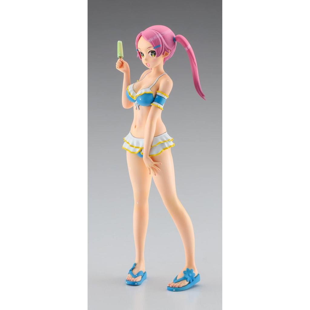 Hasegawa 1/12 Egg Girls Collection No.32 Rio Asaka Bikini Unpainted Resin Model Kit Anime Figure SP540