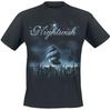 Nightwish Ship On Waterfall Print Cotton T-shirt Men Women Symphonic Metal Band Unisex Short Sleeve Tee