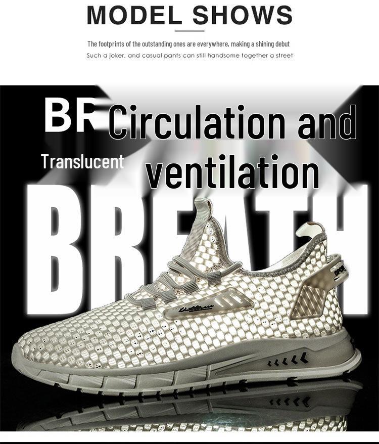 Men's 2025 Summer Breathable Mesh Casual Sports Shoes