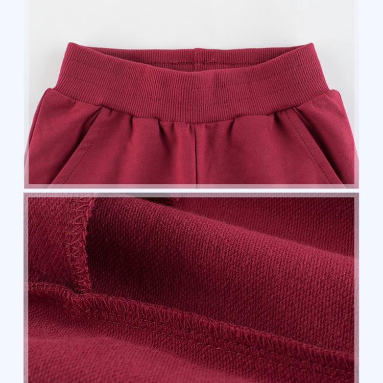 Jungen Freizeithose Einfarbige Sporthose für Kinder