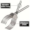 1 PCS Stainless Steel Slice Clip Meat Clip Ham Splitter Hot Dog Ham Splitter Bread Clip Vegetable Fruit Cutting Pliers