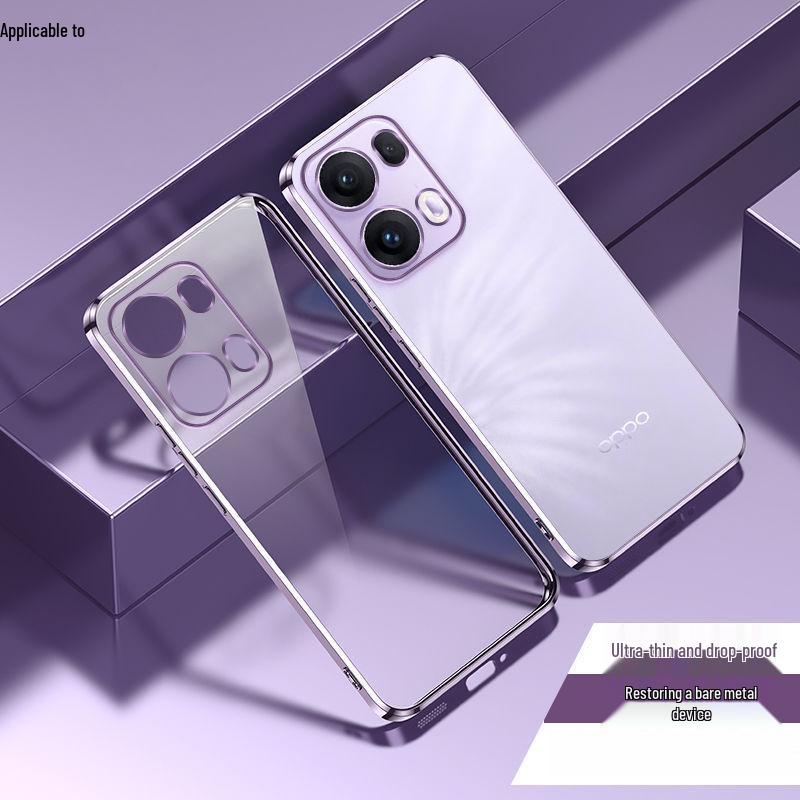 Ultracienkie Przezroczyste Silikonowe Miękkie Etui dla OPPO Reno 13 & 13 Pro - Pełne Pokrycie Ochrona przed Upadkiem
