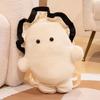 White Oyster Animals Oyster Bag Huggable Doll Oyster Shoulder Bag Plush Oyster Backpack  Students
