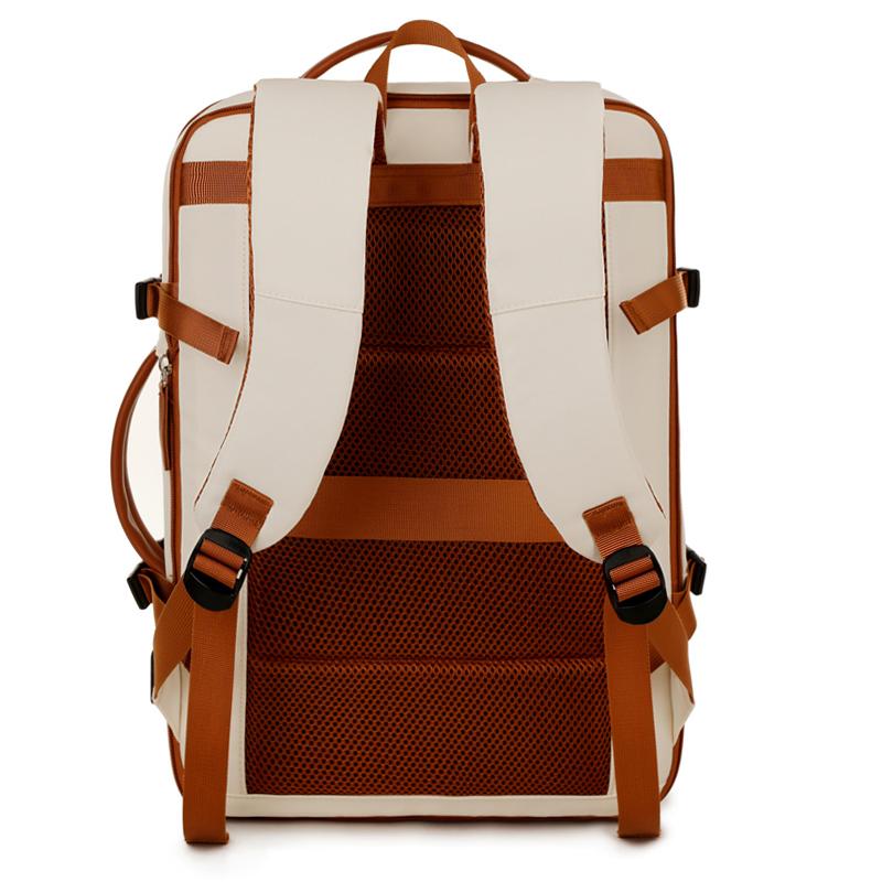 Wielofunkcyjny plecak podróżny - Smukła torba na laptopa do samolotu, szkoły i codziennych dojazdów Lekka torba na laptopa z portem ładowania USB