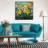 Nuovo Arrivo 5D Fai da Te Pittura Diamante Cerchio Completo "Fiori" Ricamo Punto Croce Decorazione Casa Regalo