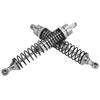 2Pcs 108mm RC Metal Shock Absorber Damper Set for HSP  RGT  Himoto  Redcat 110 RC CarSilver