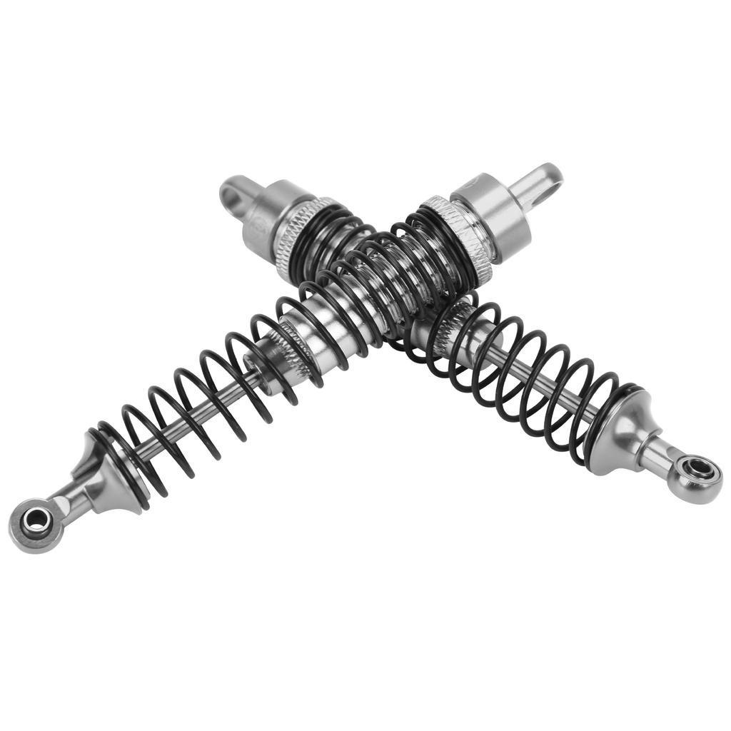 2Pcs 108mm RC Metal Shock Absorber Damper Set for HSP  RGT  Himoto  Redcat 110 RC CarSilver