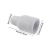 WTEMPO 4PCS 4-Style Vase Ornaments Silicone Molds DIY Gypsum Vase Molds Creative Liquid Gule Resin Molds