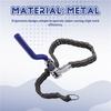 Auto Handle Tools Chain Type Oil Filter Wrench Spanner Long Handle Ergonomic Auto Car Repairing Tool Set