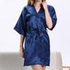 Women Short Sleeve Gown Robe Loungewear Pajamas