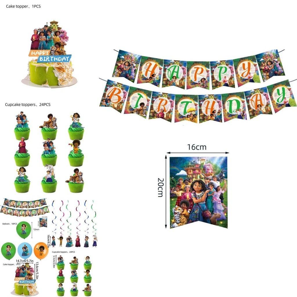 Crea Una Festa Magica di Encanto con il Nostro Set di Decorazioni