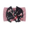 Fashion Floral Childrens Hair Accessories Headband Soft Wide-Brim Elastic Hairband Baby Headwear Comfortable
