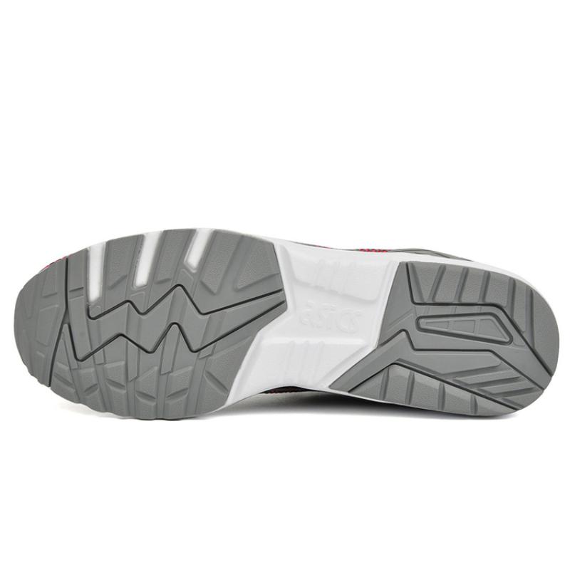 ASICS Tiger Gel Kayano Trainer Evo 'Red Grey' Sneakers HN6D0-1273