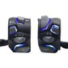 LMoDr 7/8'' 22mm Universal Motorcycle Handlebar Switch Headlight Warning Light Turn Signal Horn Start Kill Button With LED
