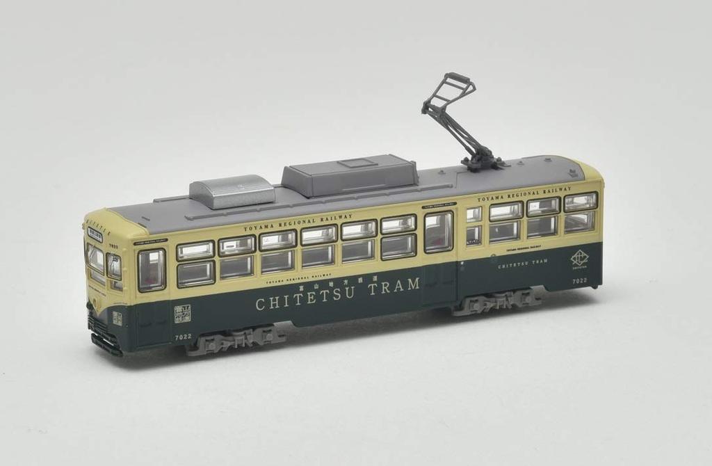 Tomytec Railway Collection Iron Collection Toyama Local Railway Track Line De7000 Type 7022 Retro Train Diorama Supplies First Order Limited 312741