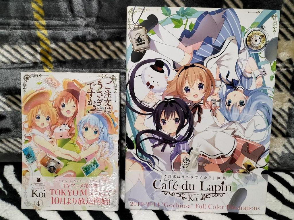 [USED] Final Price: Is the Order a Rabbit? Kiniro Mosaic NEW GAME! Manga + Art Book