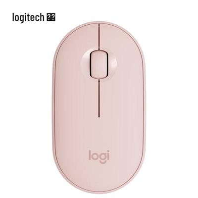 Logitech PEBBLE M350 Leise Kabellose Maus im Dual-Modus