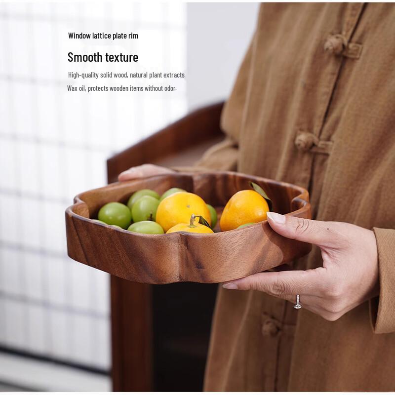 Walnut Wood Desktop Snack and Nut Tray