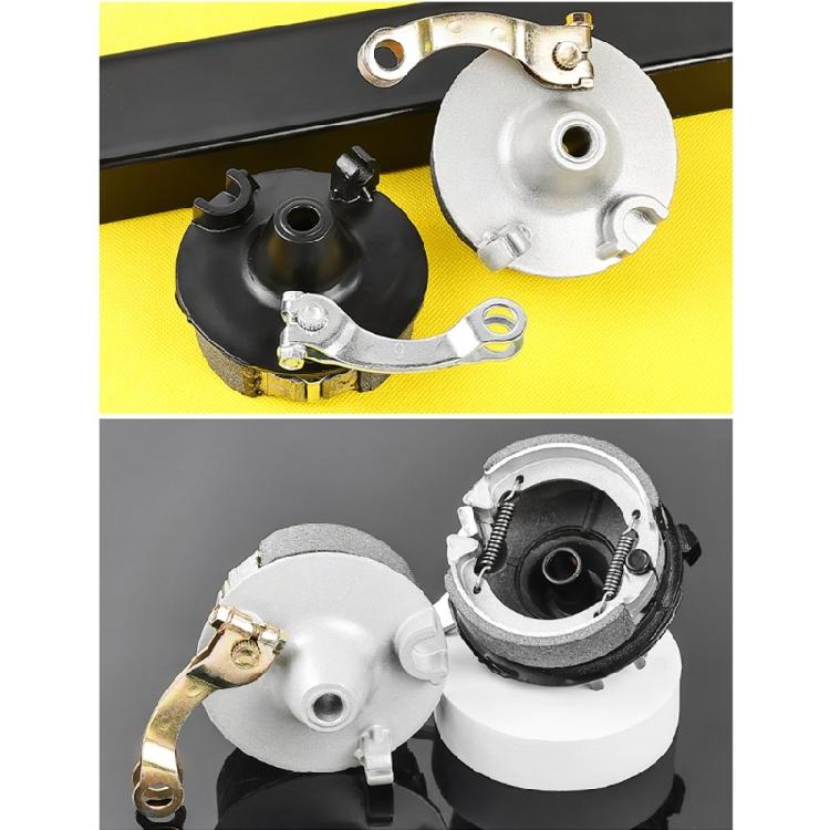 Quick Stop Electric Bike Drum Brake Assembly Front Brake Unit Precise Engineered Brake Blocks Metal Components Safe Riding
