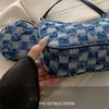 Tassels Denim Underarm Bag New Design Women's Handbag Fashion Single Shoulder Bag  Female
