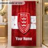 Beach TowelHull KR Custom Name Text Personalized Soft Towel for Beach Pool Indoor Home Decor Gift