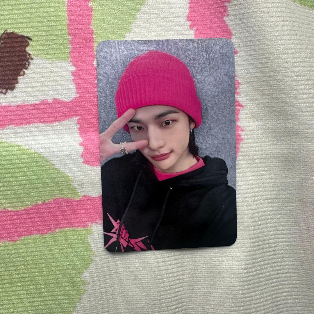 

[USED] Stray Kids Hyunjin Raku-STAR 1st week Sanok trading card