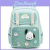Zaino Sanrio Cinnamoroll per Bambine della Scuola Primaria Con Tessuto Oxford Leggero e Design a Cartoni Animati Per l'Uso Scolastico