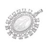 Christian Virgin Mary Charms Gold-plated Brass Pendant for Women DIY Handmade Necklace Charms Jewelry Accessories:VD1184