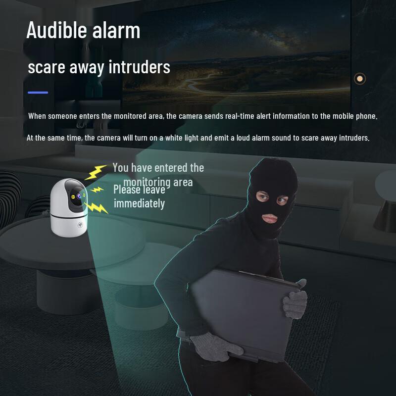 Zhongwo 8MP 4K Smart Home Security Camera (CN version)