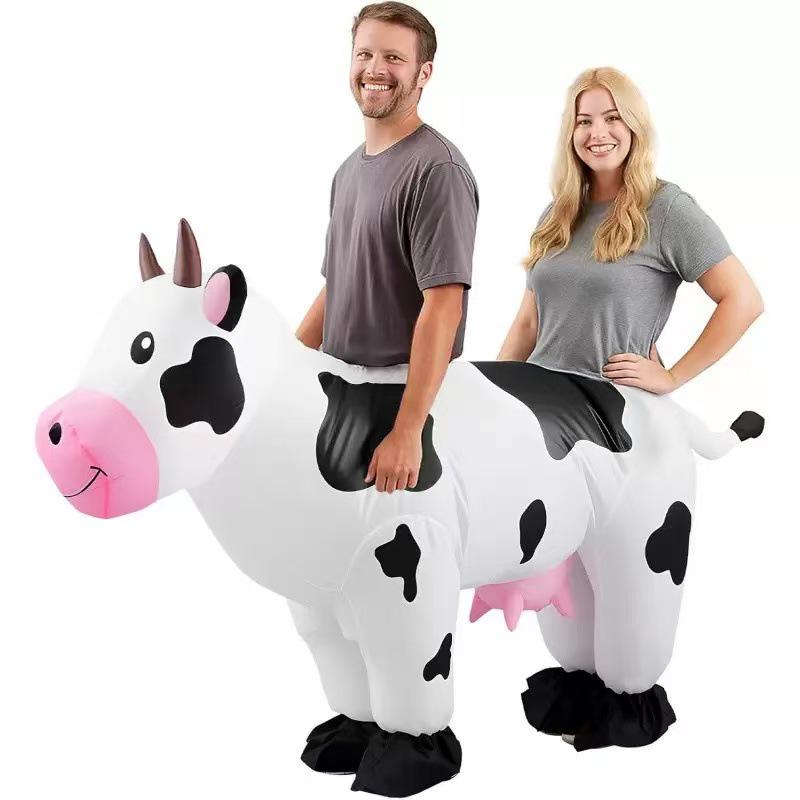 Costume gonfiabile da cavallo per Halloween per divertimento all'aperto