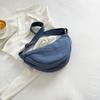 Nylon Hobos Crossbody Bag Handbag Half-moon Bag Casual Canvas Dumpling Bag  Girls