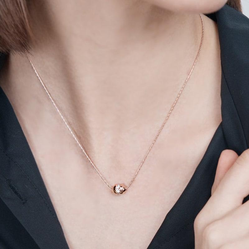 ELLE Jewelry Vivid Cubic Bullet Necklace ELBRNN213