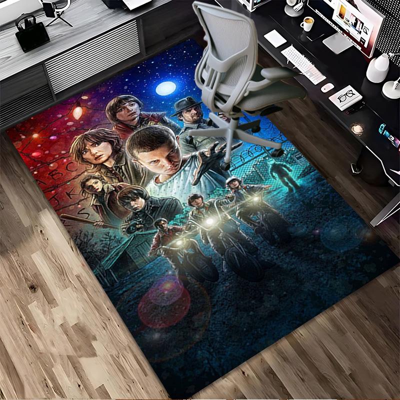 Stranger Things Living Room Nonslip Area Rug Soft Carpet For Bedroom Game Playroom Sofa Office Home Decor Doormat Christmas Gift C922305