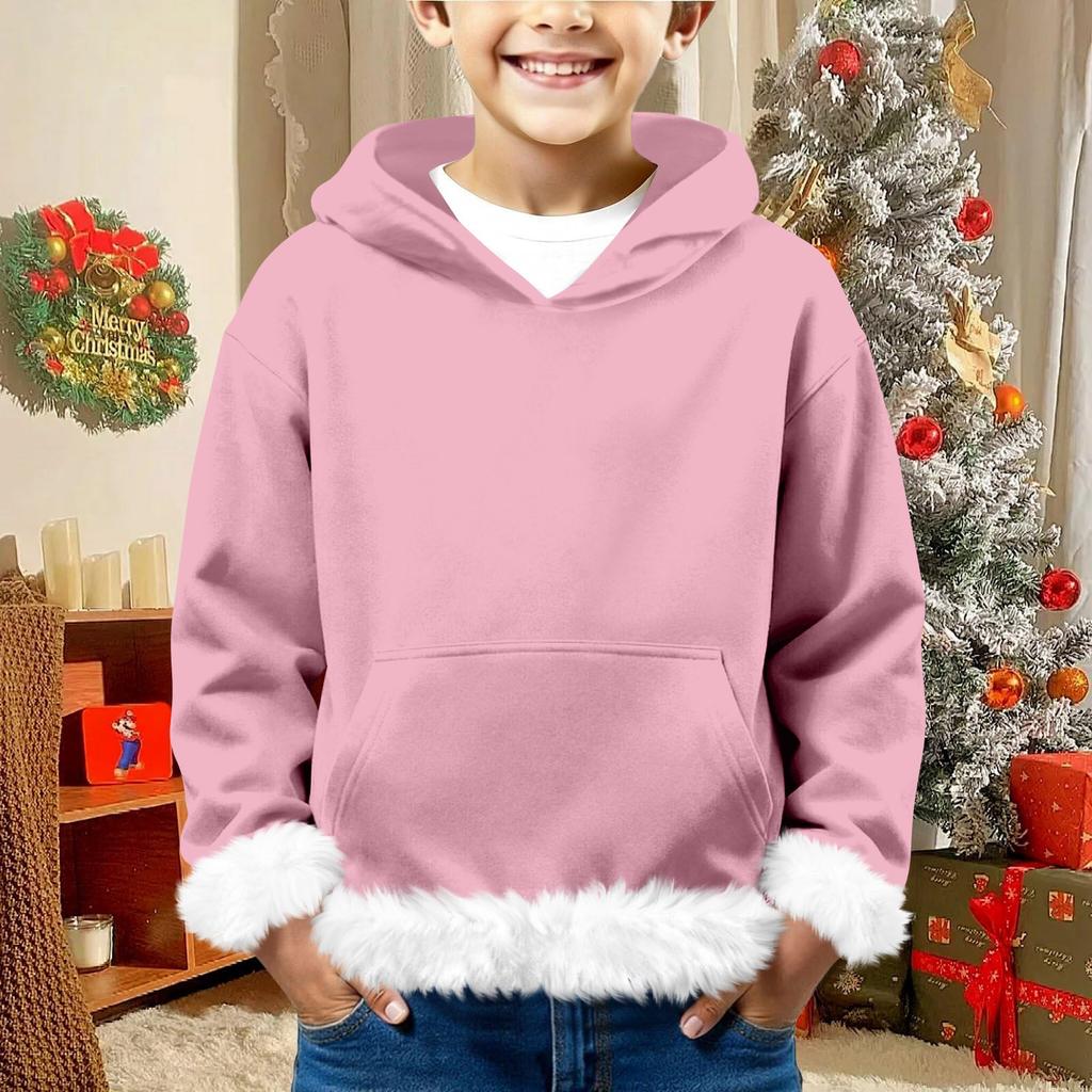 Children's Sweatshirt Girls Boys Long Sleeve Lightweight Casual Hoodie Loose Comfortable  Sweatshirt