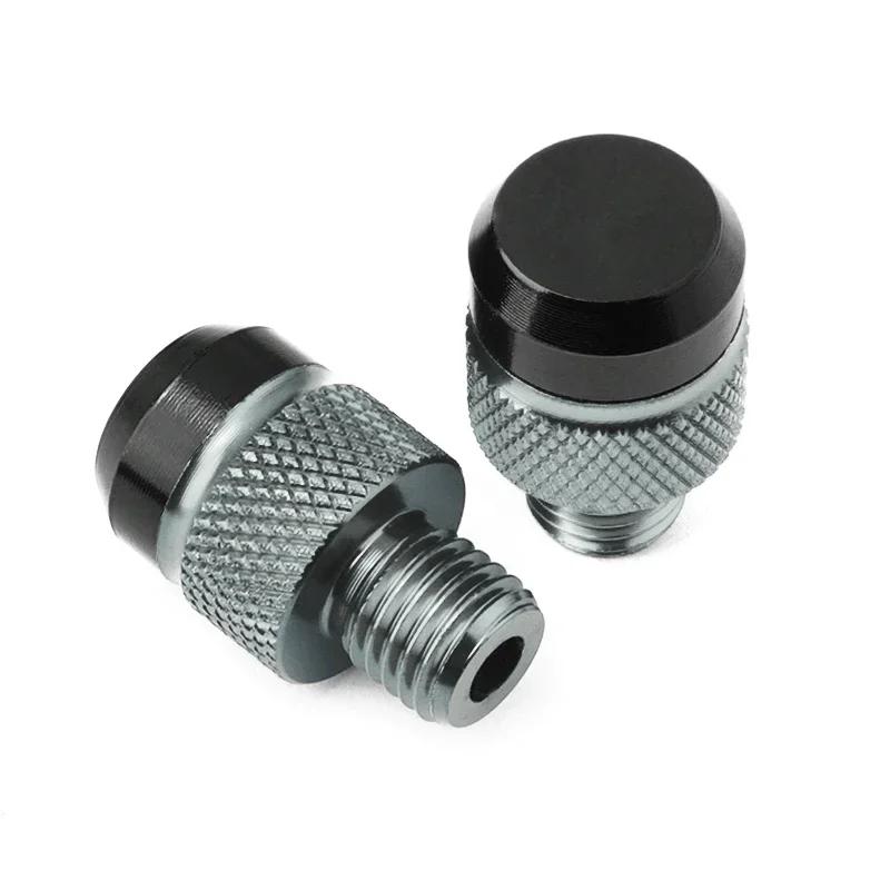 Motorcycle Accessories Aluminum Mirror Hole Plug Screw Bolt For SUZUKI GSR750 GSR600 GSR400 GSR 750 600 400 All Years Universal