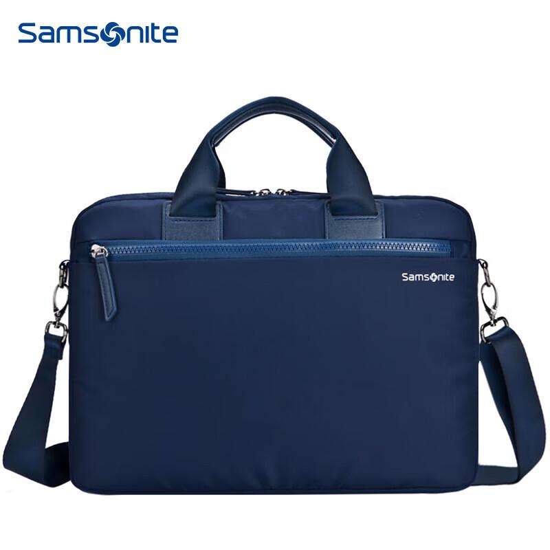 Samsonite BP5*11002 Fabric Business Crossbody Laptop Bag