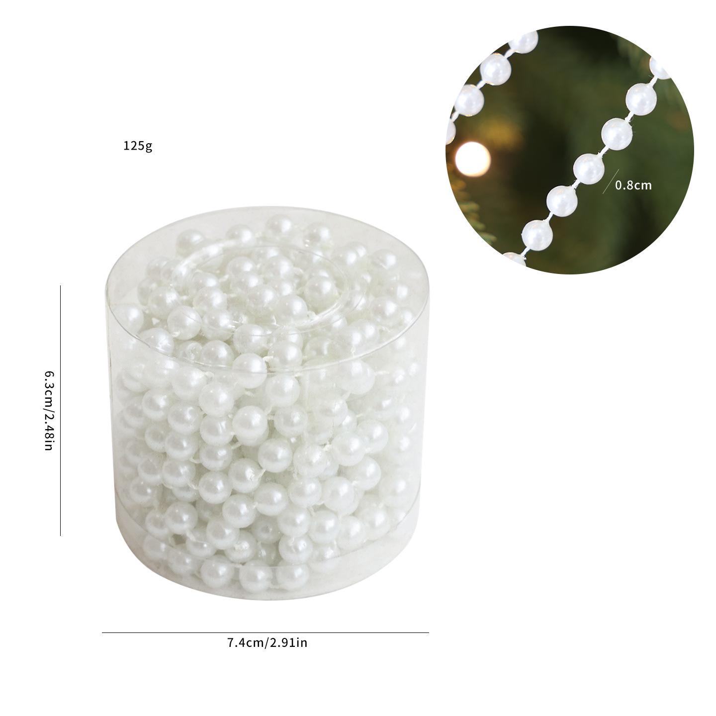 

10 м Гирлянда из бусин цвета зеленого лимона для рождественских украшений и дисплеев