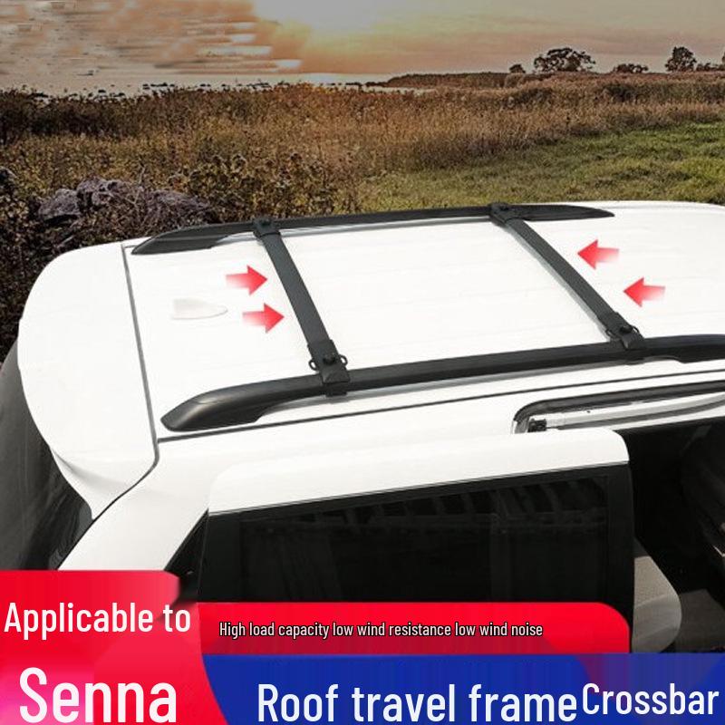 Compatible Crossbars for 2011-2019 Sienna Roof Rack Luggage System