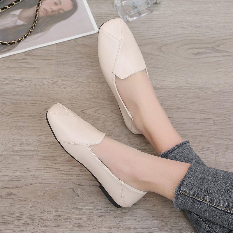 Square Toe Slip-on Office Loafers Shoes for Women Summer High Quality Fashion Comfortable and Elegant Promotion Y2k Woman Flats