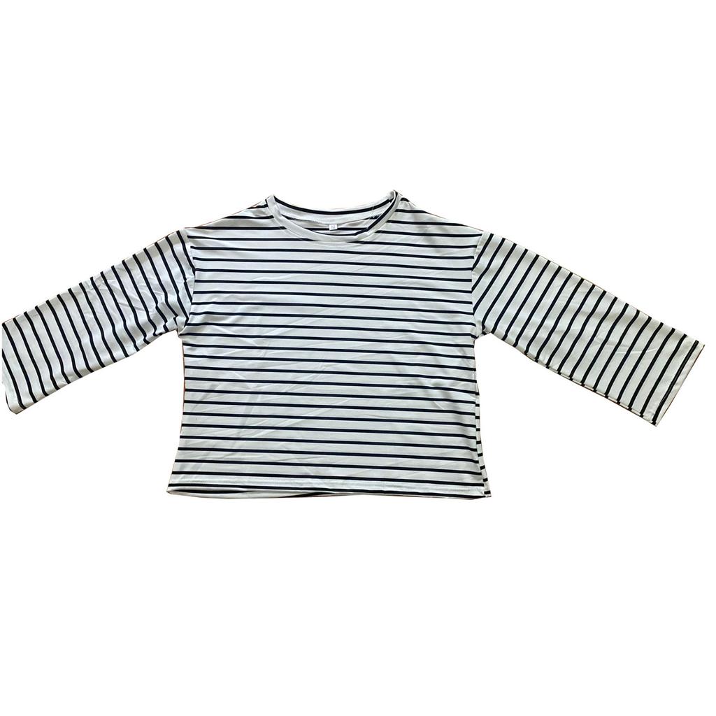 Women's Solid  Long-sleeved Casual Crewneck Loose  Hoodie Pullover Sweatshirt Top