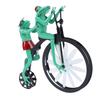 7pcs Spinning Front Wheel Garden Wind Spinner Iron Wind Spinner Frog Ornament  Housewarming