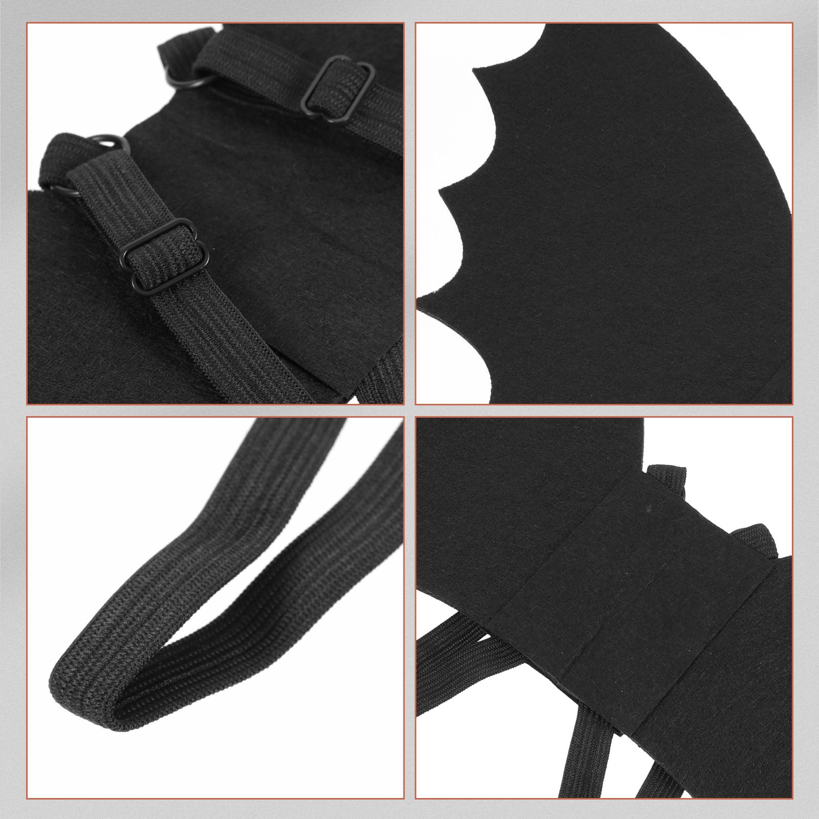 

Хэллоуин Крылья Летучей Мыши Косплей Костюм Аксессуар Реквизит для Выступлений для Мальчиков Девочек 48X22CM чёрный