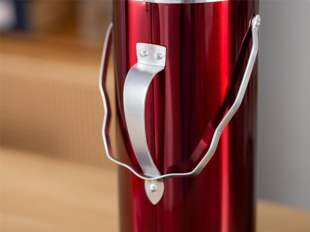 Portable Retro Thermos Flask: Nostalgic Chinese-Style Tea Bottle with Aluminum Shell