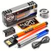 USB Rechargeable USB Soldering Iron Set Adjustable Temperature Cordless Soldering Pen Set  Home Use