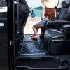 GALSON DAD Rubber Mat for Rear Square Large Rubber Mat for Outdoor Mud Excellent Spiked Seats, Type, (2nd/3rd Row) HA502-03. D.A.D. Water-Repellent